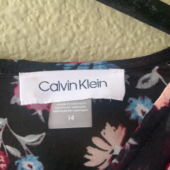 Calvin Klein midi wrap dress size 14 - Picture 7 of 15